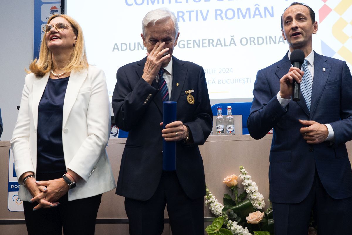Zi de gală și multe emoții la COSR » Ordinul Excelența Olimpică, acordat pentru 3 personalități din sportul românesc! „Greii” n-au lipsit de la eveniment