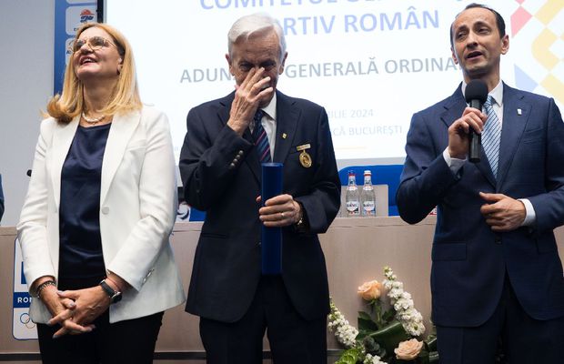 Zi de gală și multe emoții la COSR » Ordinul Excelența Olimpică, acordat pentru 3 personalități din sportul românesc! „Greii” n-au lipsit de la eveniment