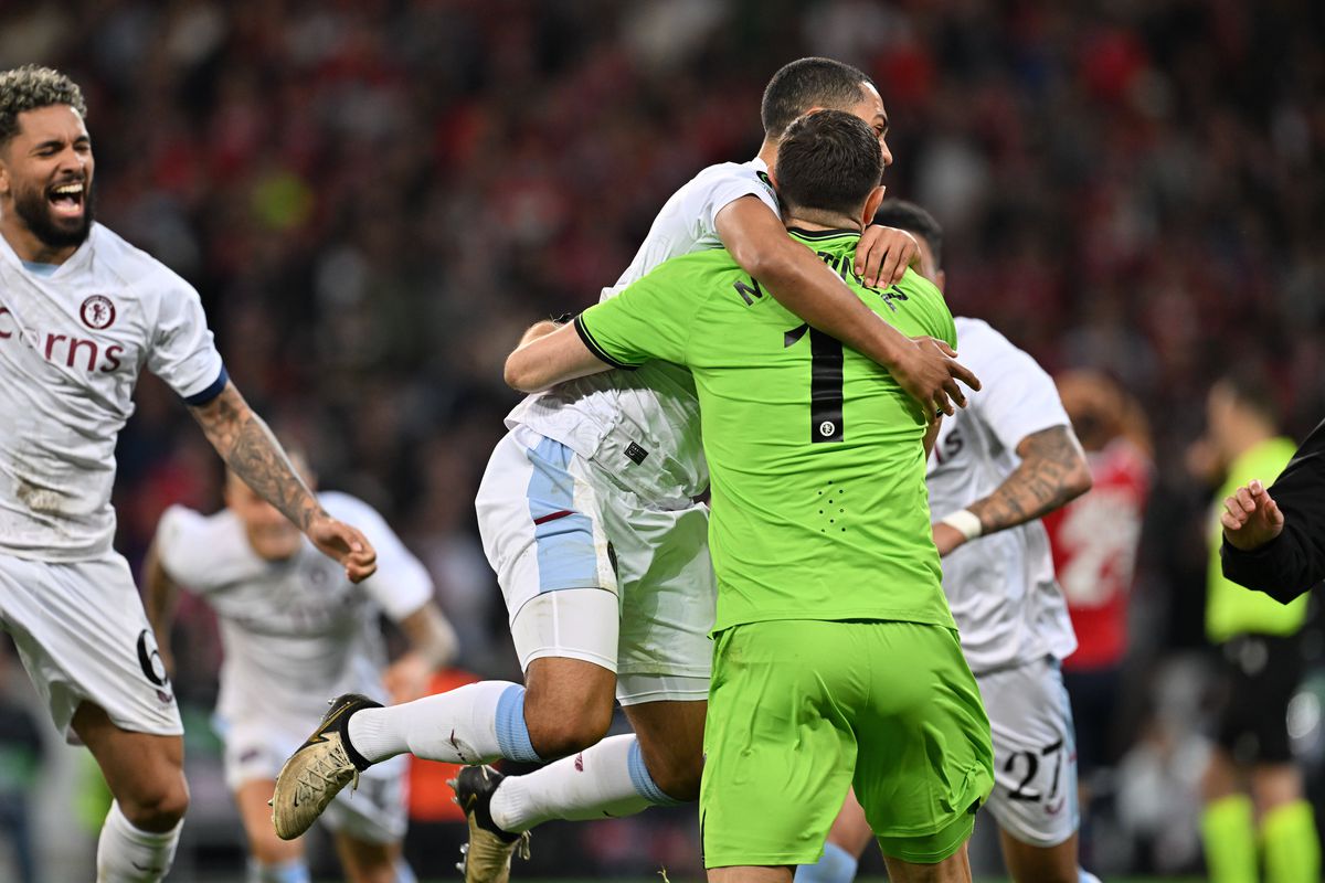 Emiliano Martinez în Lille - Aston Villa
