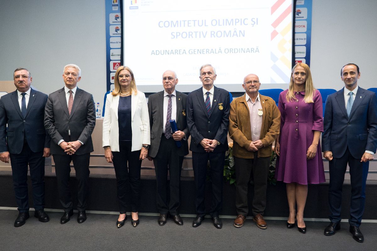 Zi de gală și multe emoții la COSR » Ordinul Excelența Olimpică, acordat pentru 3 personalități din sportul românesc! „Greii” n-au lipsit de la eveniment