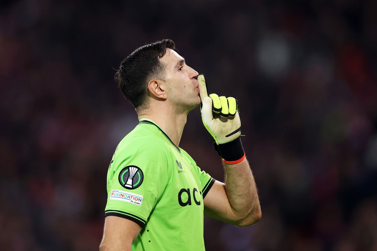 Emiliano Martinez în Lille - Aston Villa