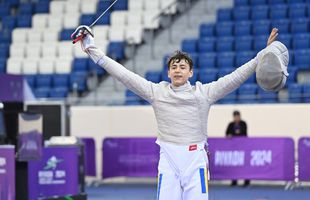 Avem campion mondial! Juniorul Vlad Covaliu a câștigat aurul la CM de la Riad, în proba de sabie