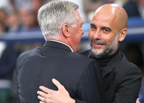 Ancelotti a dezvăluit ce i-a spus Guardiola imediat după „șocul” din Ligă: „Un mare domn!”