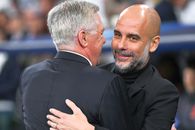 Ancelotti a dezvăluit ce i-a spus Guardiola imediat după „șocul” din Ligă: „Un mare domn!”