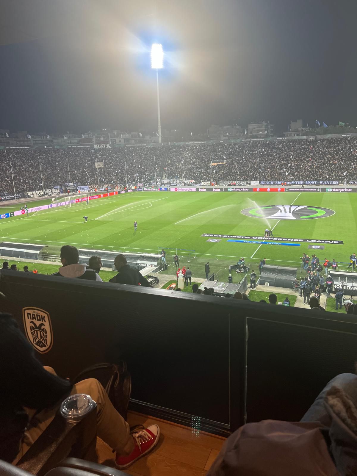 GSP, la PAOK - Brugge » Ovidiu Ioanițoaia a transmis ce s-a întâmplat la Salonic, imediat după fluierul final: „La noi s-ar fi scandat «Demisia, Demisia!»”