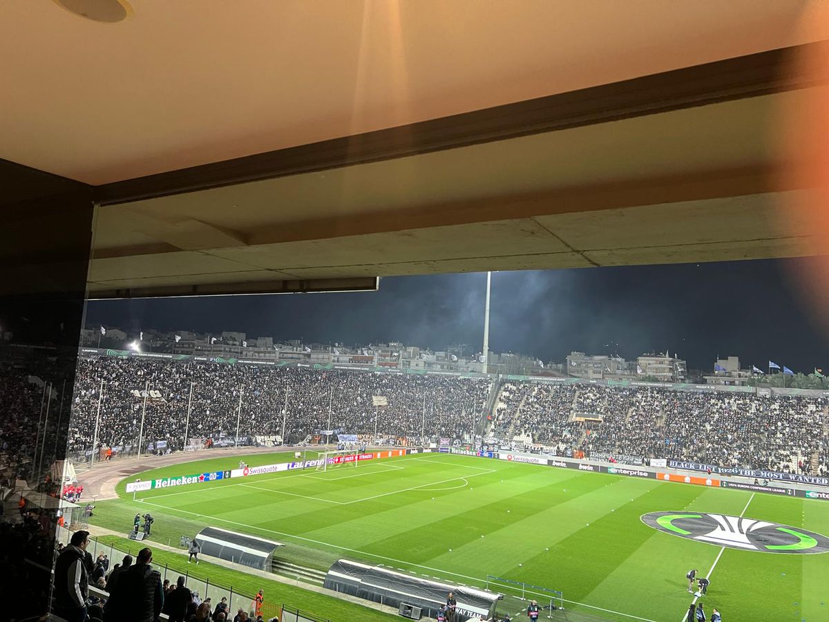 GSP, la PAOK - Brugge » Ovidiu Ioanițoaia a transmis ce s-a întâmplat la Salonic, imediat după fluierul final: „La noi s-ar fi scandat «Demisia, Demisia!»”