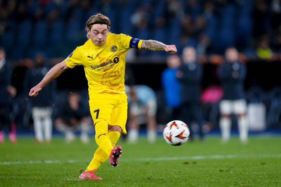 Deși a ratat prima lovitură de departajare la Roma, Patrick Berg a fost un adevărat căpitan în teren joi / Foto: Imago Proiectul Bodo/Glimt » Cum a ajuns egala lui Sepsi să joace în 600 de zile o semifinală europeană!