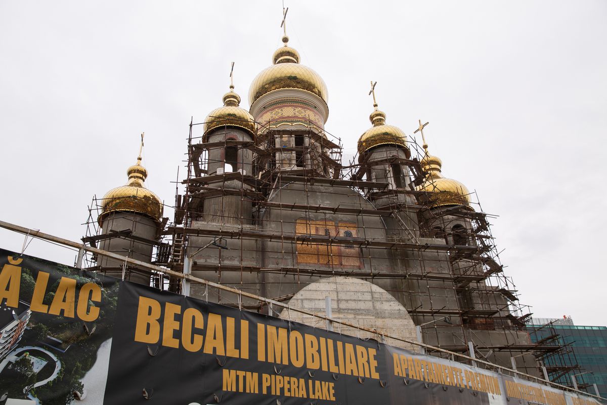 Biserica din Pipera construită de Gigi Becali