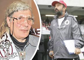 Florian Pittiș - Rapid și Ioan Gyuri Pascu - U Cluj, doi artiști geniali ai României » Dovezi de iubire necondiționată ale celor doi buni prieteni
