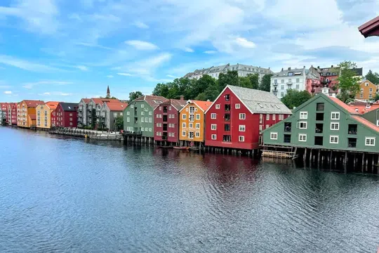Imagine superbă din Bodo, orășelul din Norvegia. Foto: turningleftforless.com