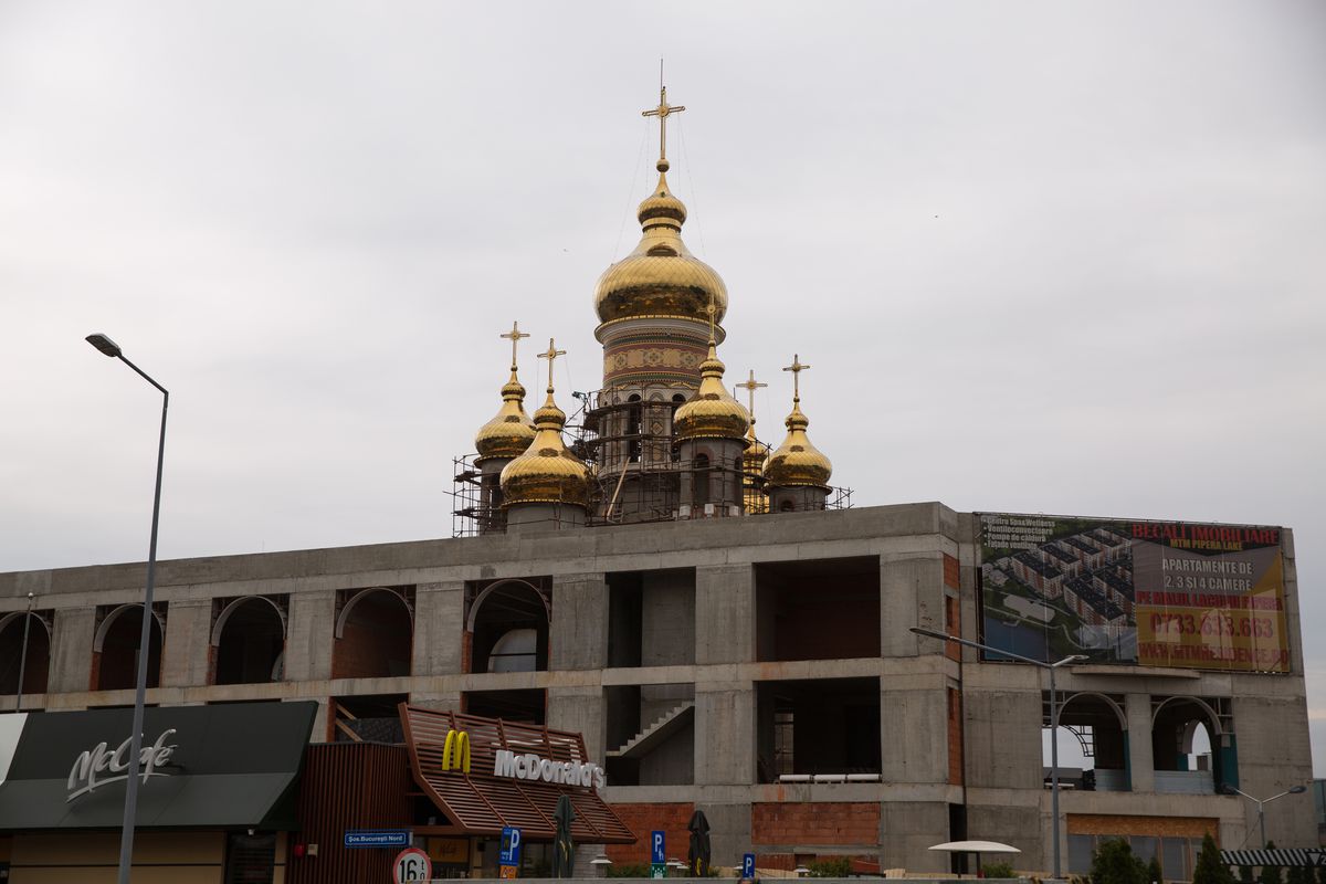 Biserica din Pipera construită de Gigi Becali