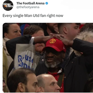 „Toți fanii lui Manchester United acum”