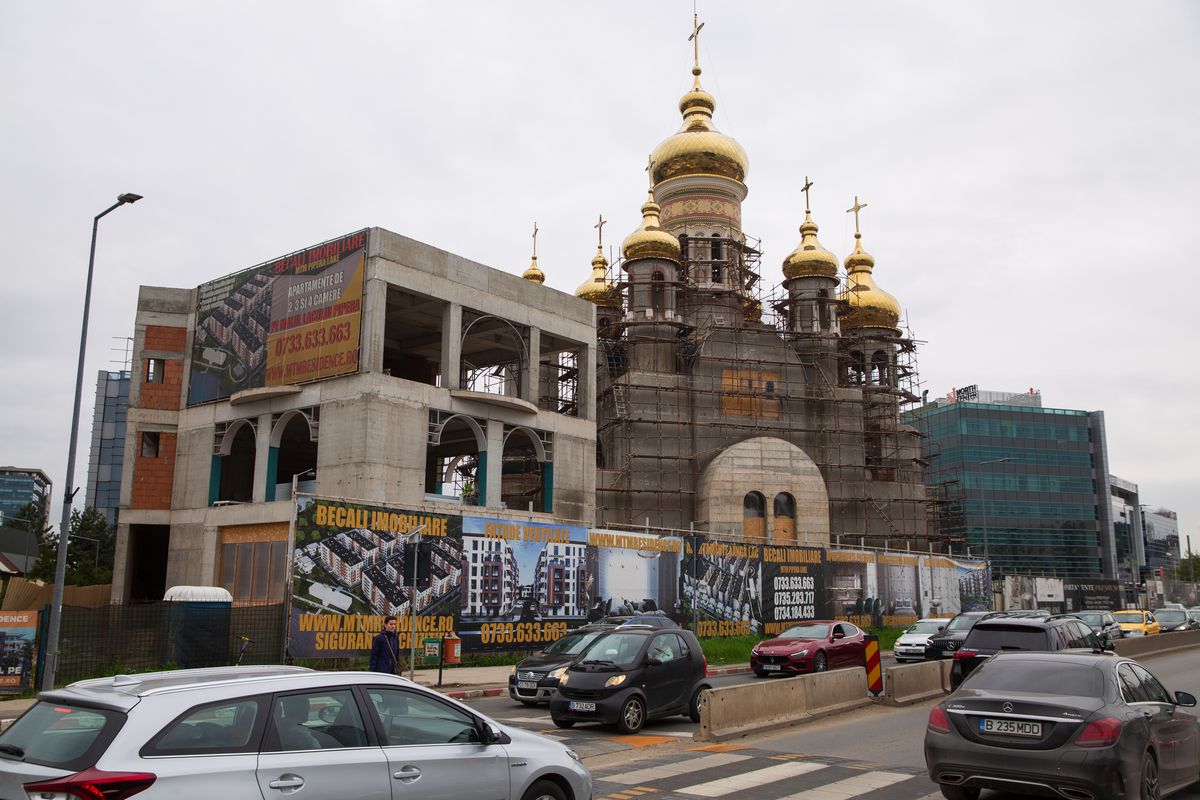 Biserica din Pipera construită de Gigi Becali