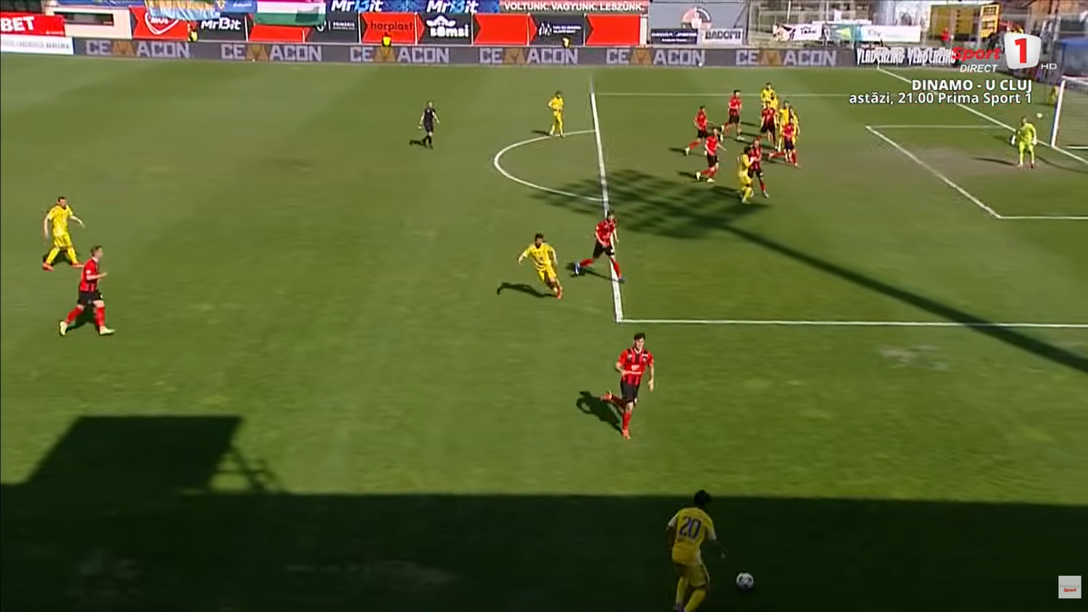 Patrick Dulcea, gol anulat în Csikszereda - Unirea Slobozia