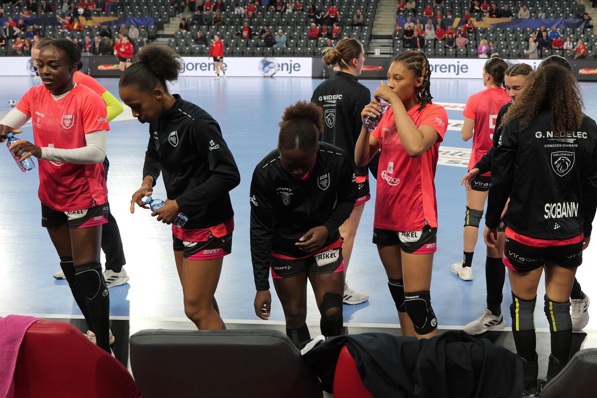 Gloria Bistrița - Brest, imagini de la încălzire