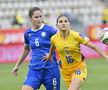 Meciul de fotbal feminin România - Cipru, imagini din repriza 2