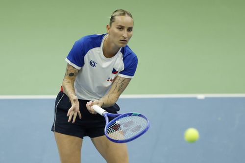 Marketa Vondrousova concurând în BJK Cup 2026 Foto: Imago Images