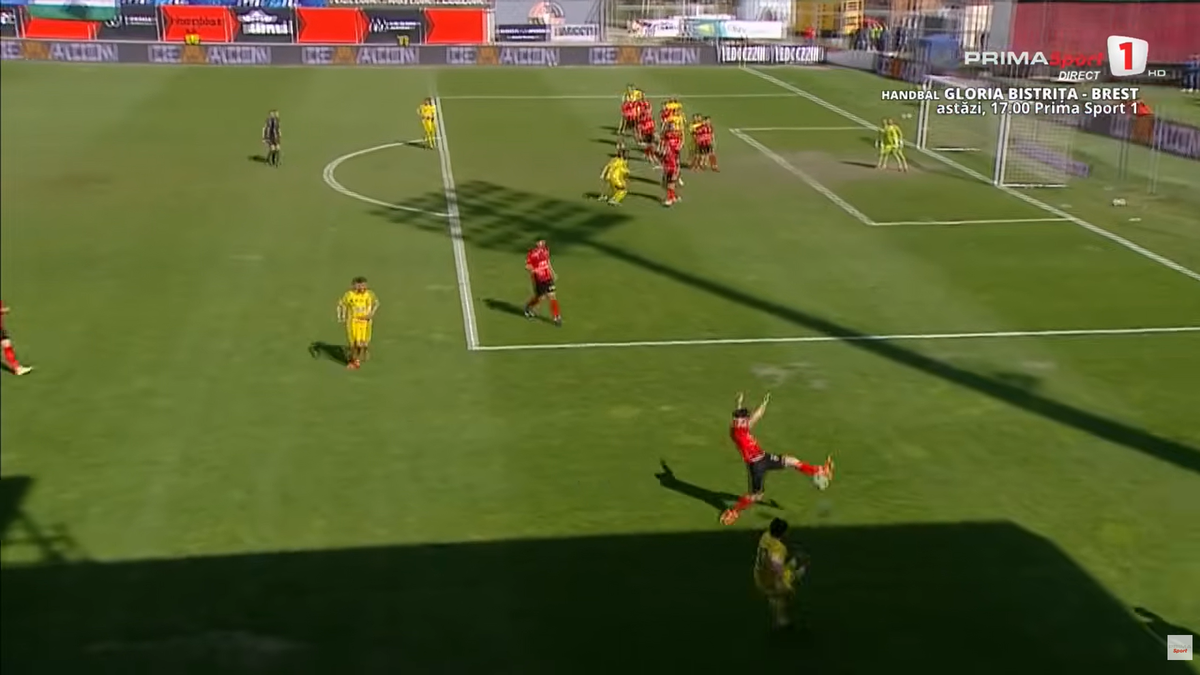 Patrick Dulcea, gol anulat în Csikszereda - Unirea Slobozia