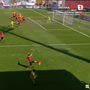 Patrick Dulcea, gol anulat în Csikszereda - Unirea Slobozia // FOTO: captură Prima Sport