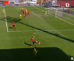 Patrick Dulcea, gol anulat în Csikszereda - Unirea Slobozia // FOTO: captură Prima Sport