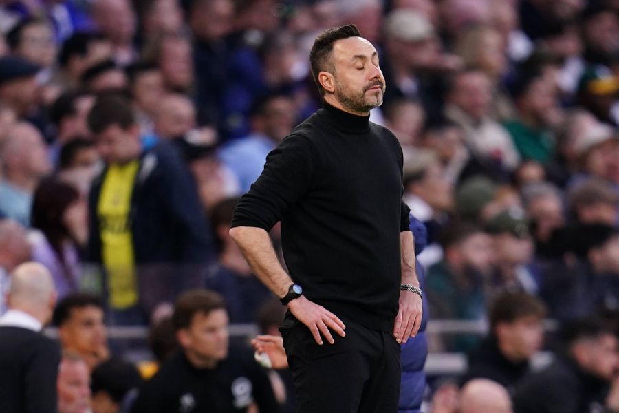 Roberto De Zerbi, după ce Tottenham a ratat victoria în prelungirile partidei cu Brighton