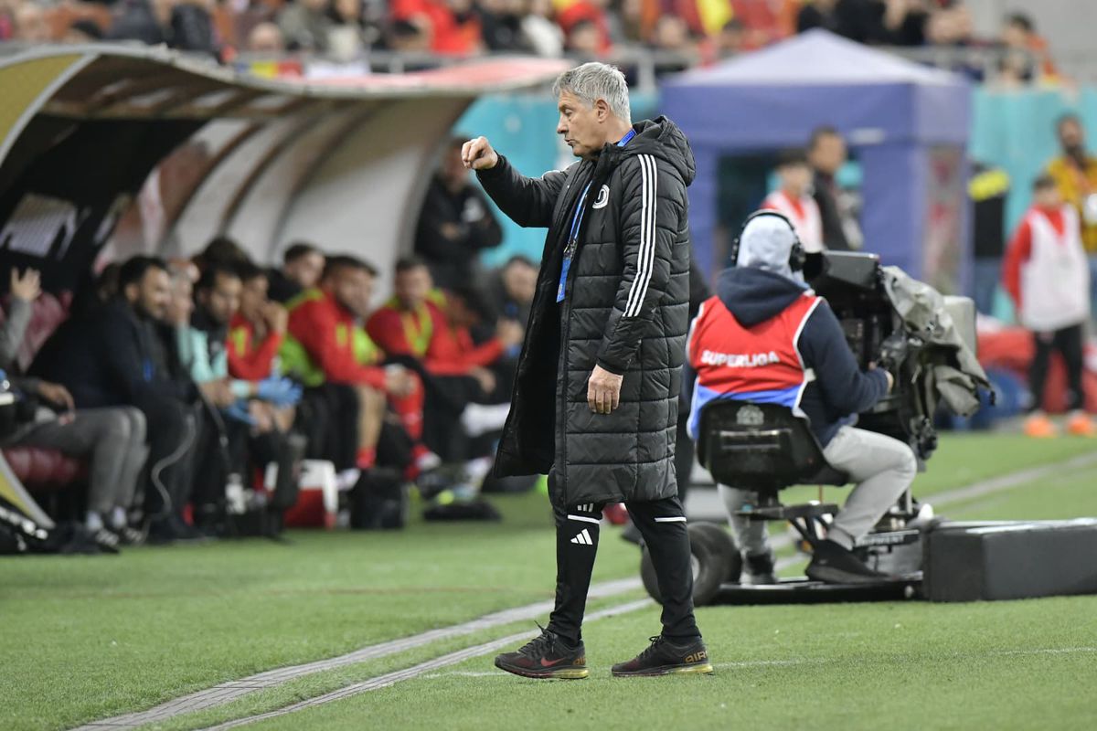 Cristiano Bergodi a suferit primul eșec din play-off: „Nu, nu sunt de acord!”