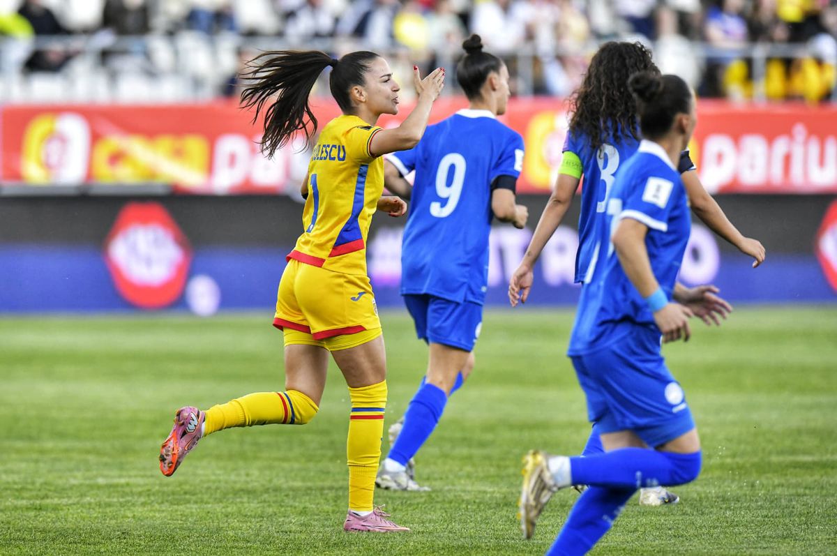 România - Cipru, la fotbal feminin