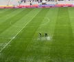 Imagini neconvenționale! Probleme grave la stadionul de 37 de milioane: meci întrerupt două ore » Aici va juca Dinamo în play-off