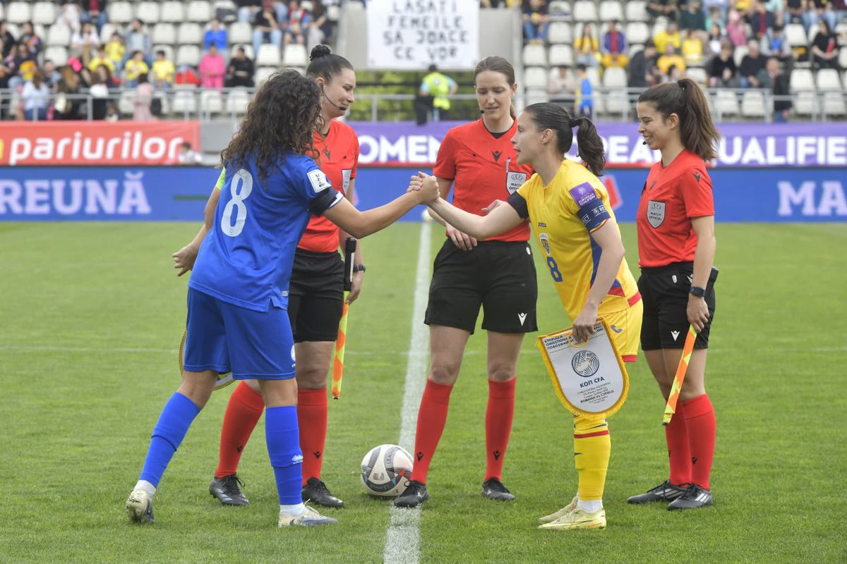 România - Cipru, la fotbal feminin