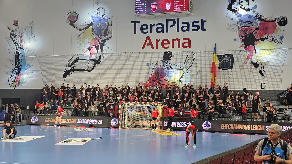 Imagini înainte de Gloria Bistrița - Brest