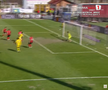 Patrick Dulcea, gol anulat în Csikszereda - Unirea Slobozia // FOTO: captură Prima Sport