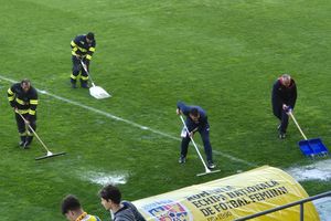 România - Cipru, la fotbal feminin, în preliminariile pentru CM » Imagini inedite pe Arc! Au intervenit pompierii