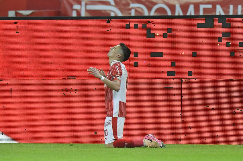 Cătălin Cîrjan, gol în meciul cu U Cluj / foto: Cristi Preda GSP