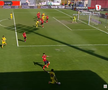 Patrick Dulcea, gol anulat în Csikszereda - Unirea Slobozia // FOTO: captură Prima Sport