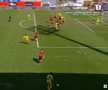 Patrick Dulcea, gol anulat în Csikszereda - Unirea Slobozia // FOTO: captură Prima Sport