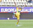 Meciul de fotbal feminin România - Cipru, imagini din repriza 2