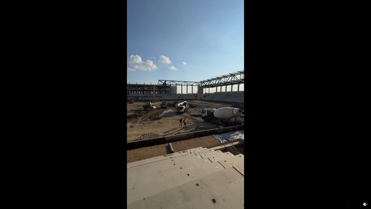 Primarul unui mare oraș din România, anunț de pe șantier: „Stadionul e gata anul acesta”