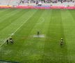 Imagini neconvenționale! Probleme grave la stadionul de 37 de milioane: meci întrerupt două ore » Aici va juca Dinamo în play-off