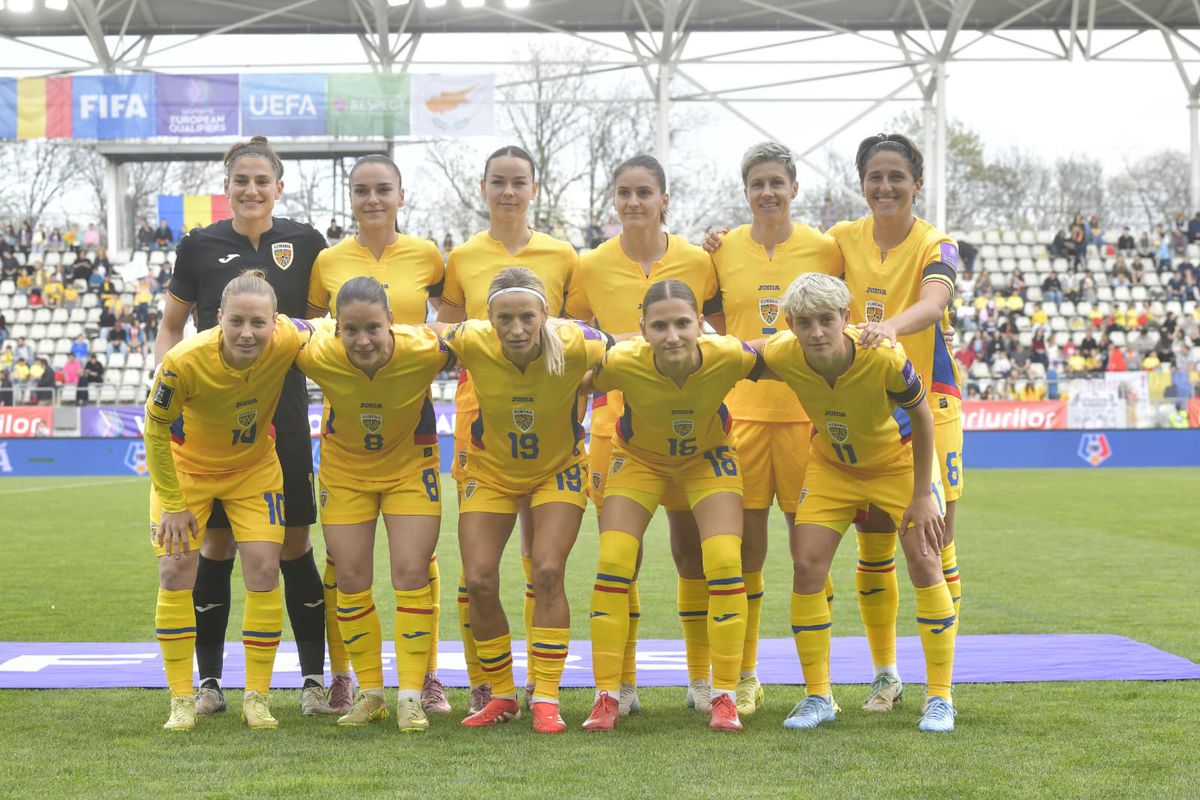 România - Cipru, la fotbal feminin
