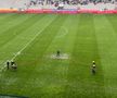 Imagini neconvenționale! Probleme grave la stadionul de 37 de milioane: meci întrerupt două ore » Aici va juca Dinamo în play-off