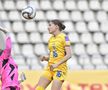 Meciul de fotbal feminin România - Cipru, imagini din repriza 2