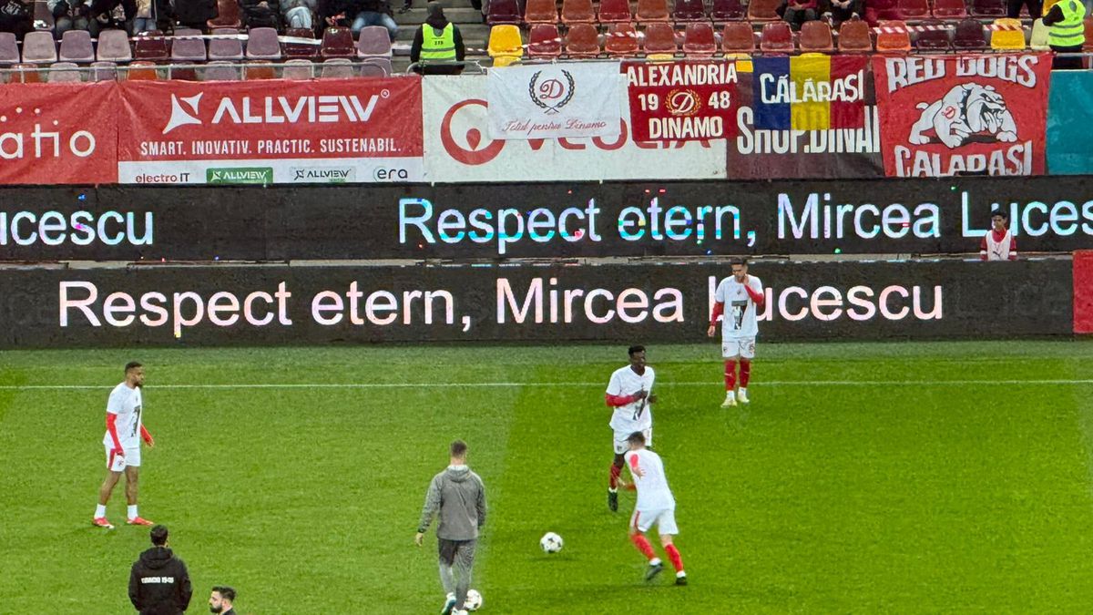 Dinamo - U Cluj, imagini înaintea partidei din play-off