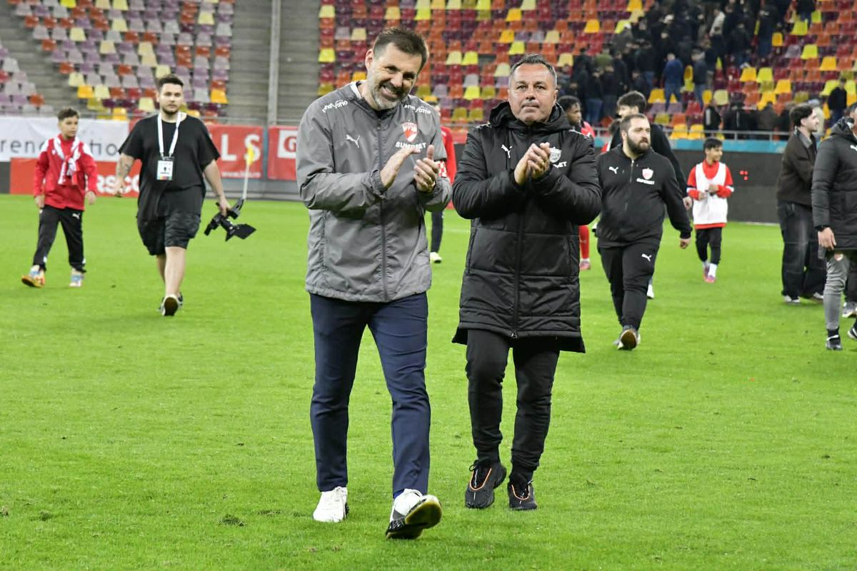 Ce s-a întâmplat la finalul meciului Dinamo - U Cluj » Imaginile surprinse la Arena Națională