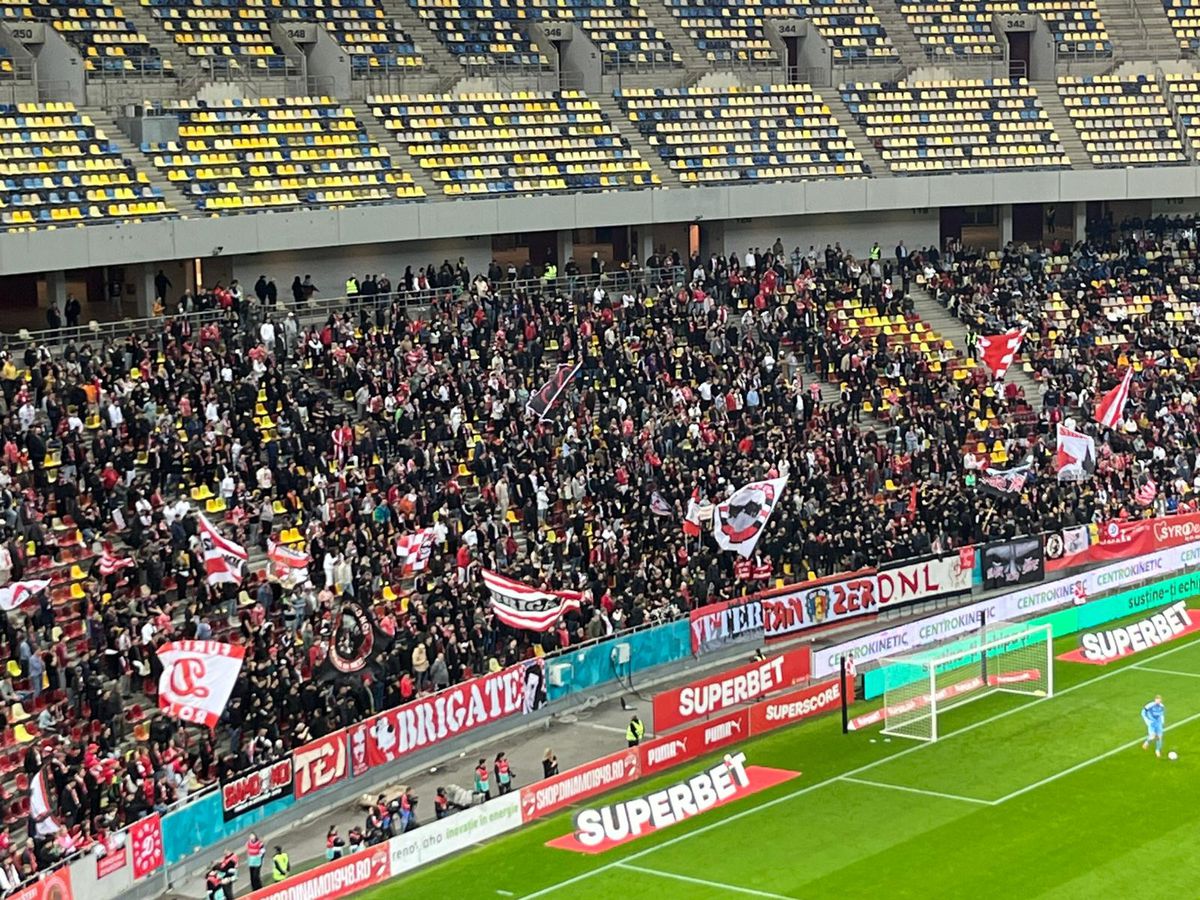Dinamo - U Cluj, imagini înaintea partidei din play-off