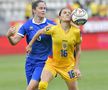 Meciul de fotbal feminin România - Cipru, imagini din repriza 2