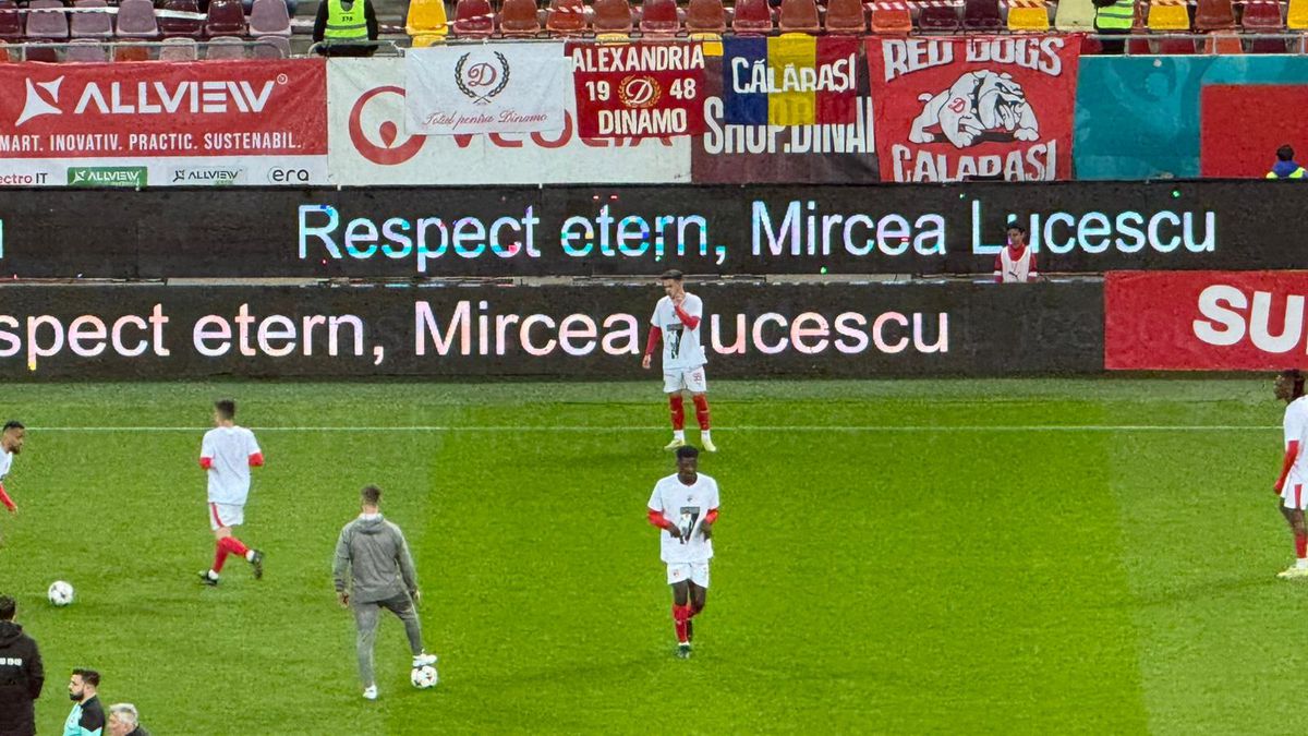 Dinamo - U Cluj, imagini înaintea partidei din play-off