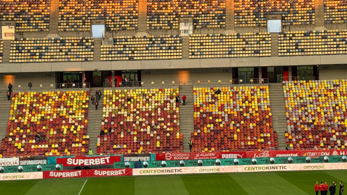 Dinamo - U Cluj, imagini înaintea partidei din play-off