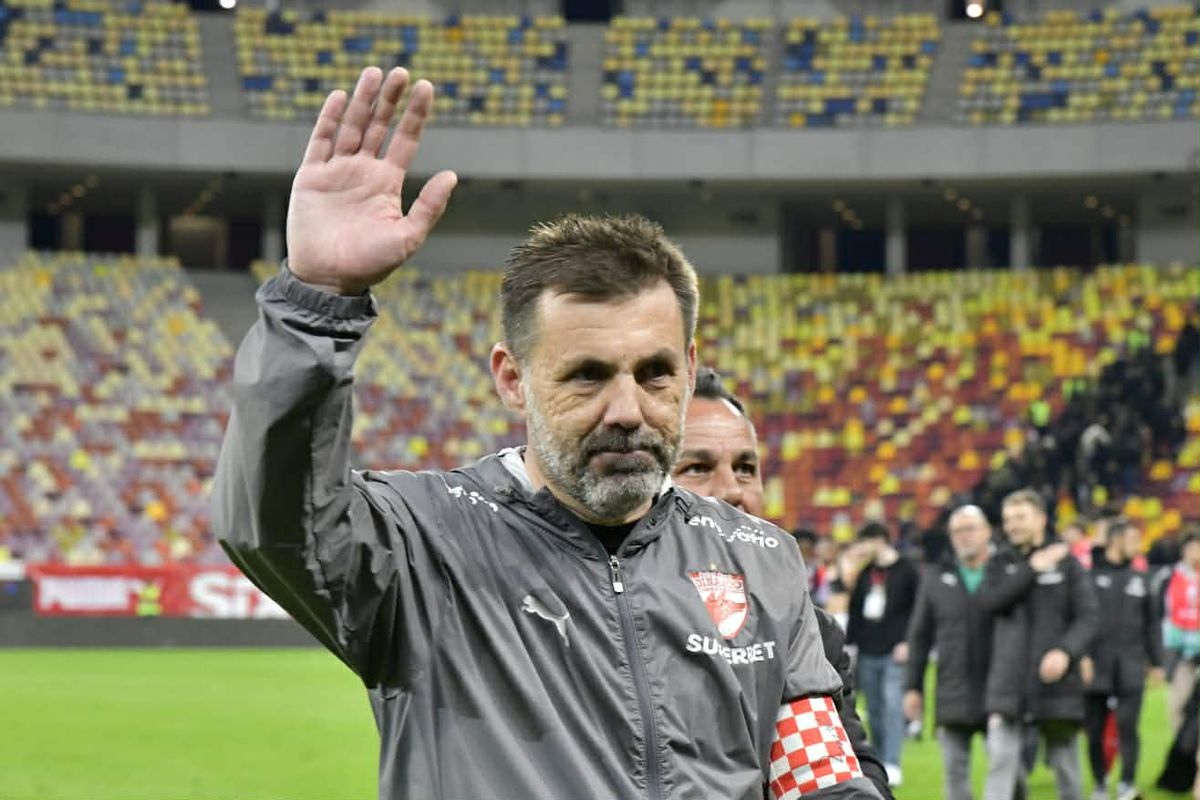 Imagini de la finalul meciului Dinamo - U Cluj