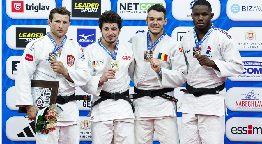 Alex Creț, medalie de bronz la Campionatele Europene de judo de la Tbilisi