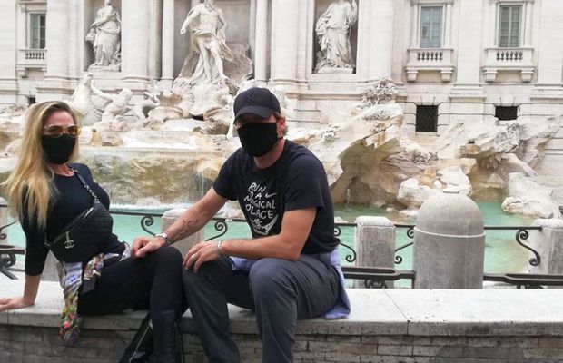 FOTO Cum a fost surprins Francesco Totti alături de soția sa irezistibilă » Nu credea că va face așa ceva vreodată